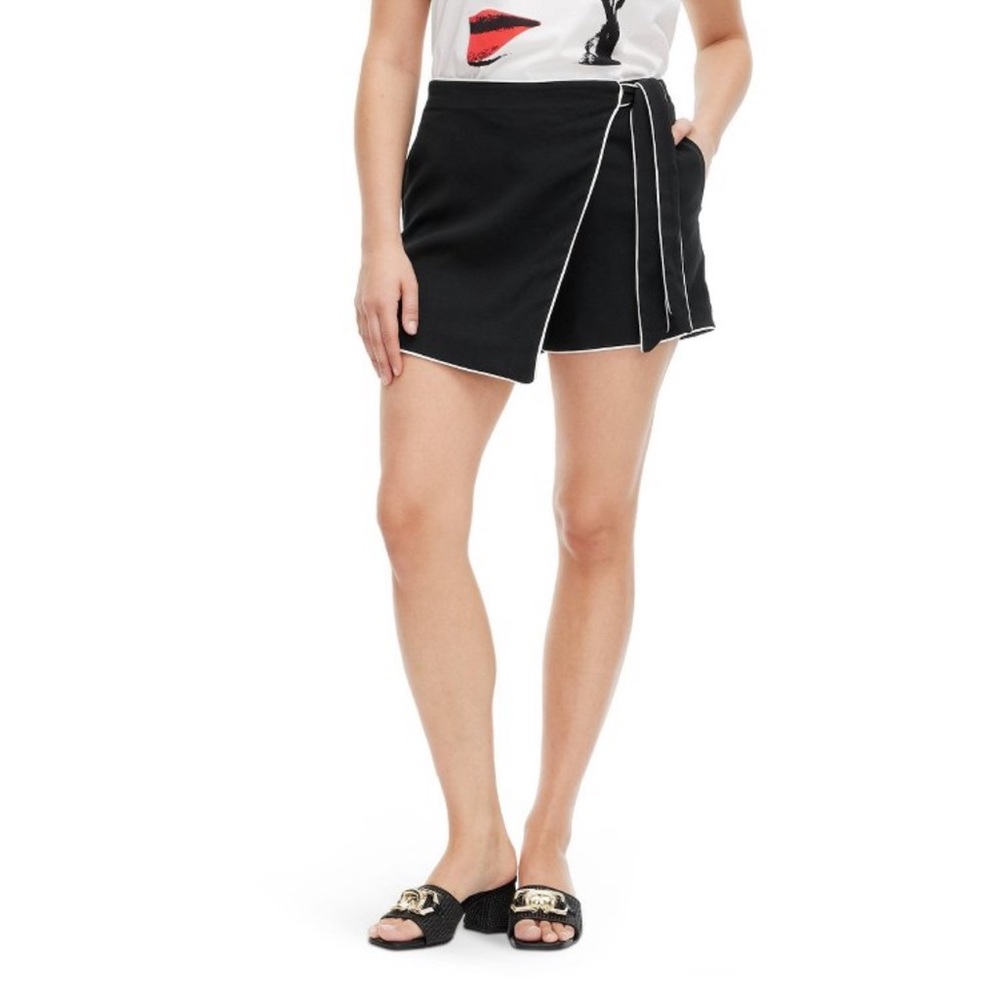 Women’s Side Wrap Mini skort DVF for target size L